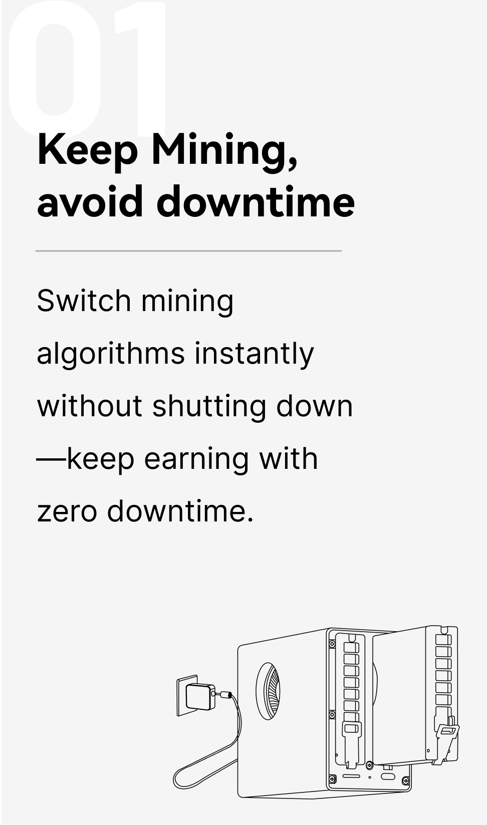 Goldshell byte no downtime