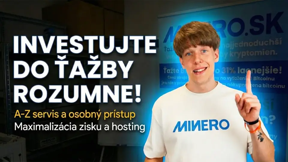 Maroš Kancír vysvetľuje, aké služby ponúka Minero.sk